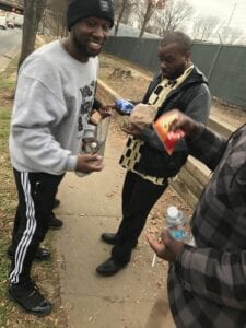Martin Luther King day food drive