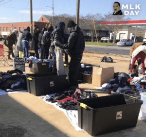 Martin Luther King day donation drive